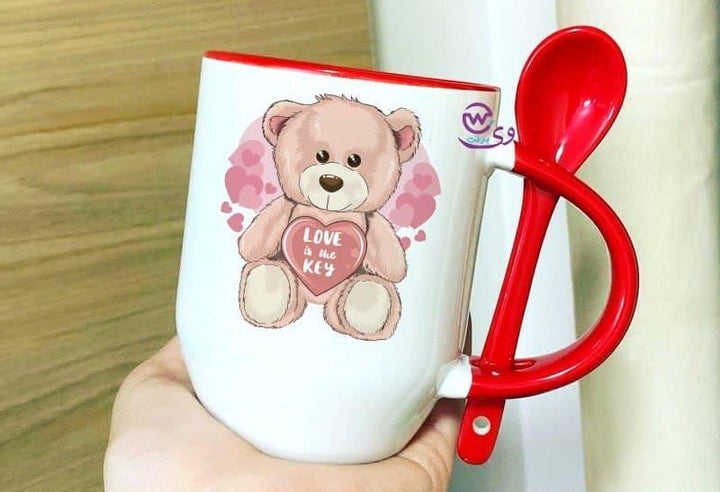 Mug-With Spoon - Valentine's Day 1 - weprint.yourgift