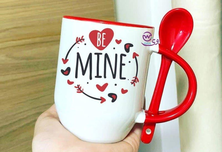 Mug-With Spoon - Valentine's Day 1 - weprint.yourgift