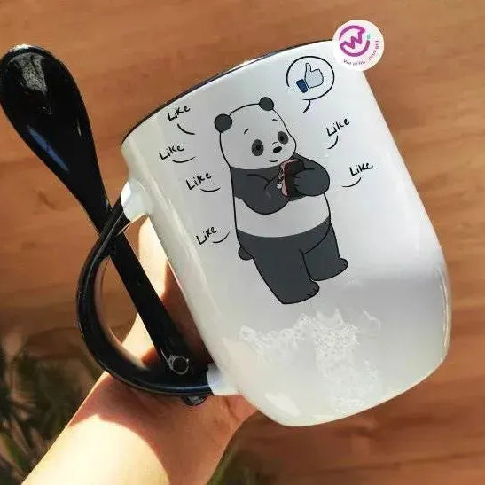 Mug-With Spoon - We Bear Bears - WE PRINT