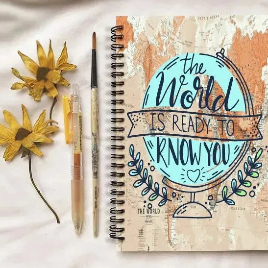 Notebook - A5 Size - Adventures - WE PRINT