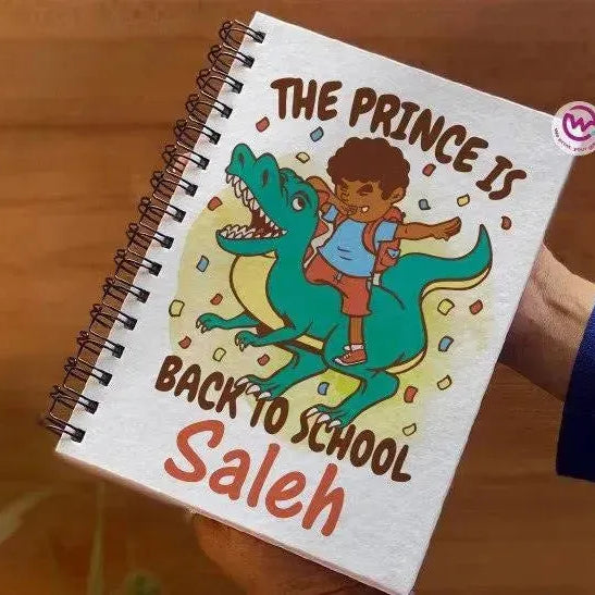 Notebook - A5 Size - Back To School-A - WE PRINT