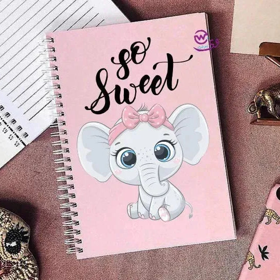 Notebook - A5 Size - Elephant - WE PRINT