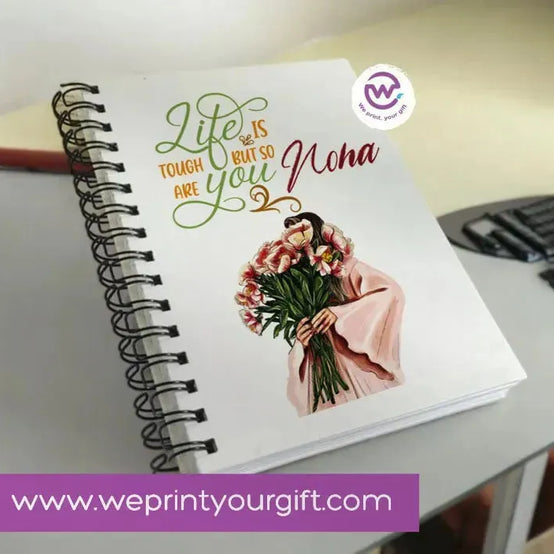 Notebook - A5 Size - English Motivational quotes - WE PRINT