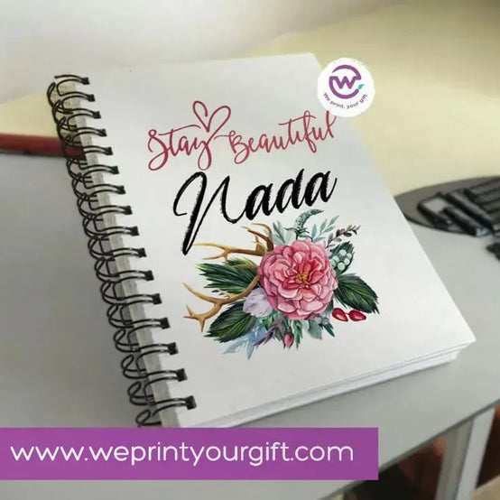 Notebook - A5 Size - English Motivational quotes - WE PRINT