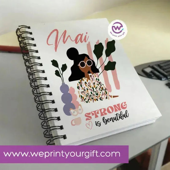 Notebook - A5 Size - English Motivational quotes - WE PRINT