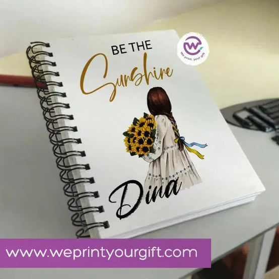 Notebook - A5 Size - English Motivational quotes - WE PRINT