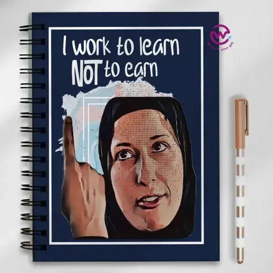 Notebook - A5 Size -Funny sarcasm memes - WE PRINT