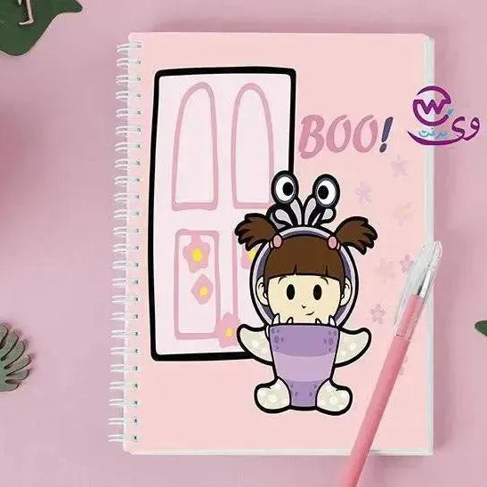 Notebook - A5 Size - Monster inc. - WE PRINT