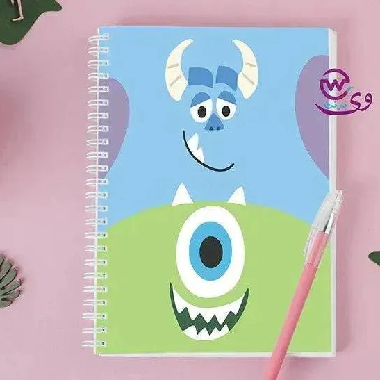Notebook - A5 Size - Monster inc. - WE PRINT
