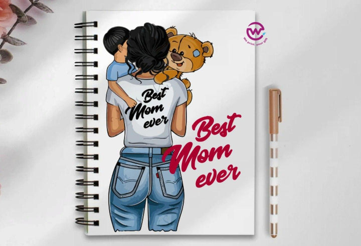 Notebook - A5 Size - Mother's Day Designs 1 - WE PRINT