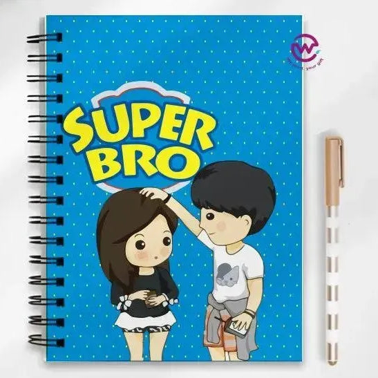 Notebook - A5 Size - Mother's Day Designs 1 - WE PRINT