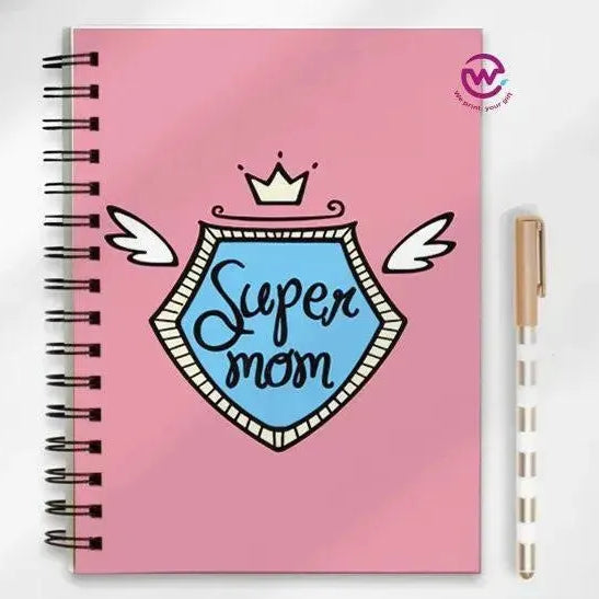 Notebook - A5 Size - Mother's Day Designs 1 - WE PRINT