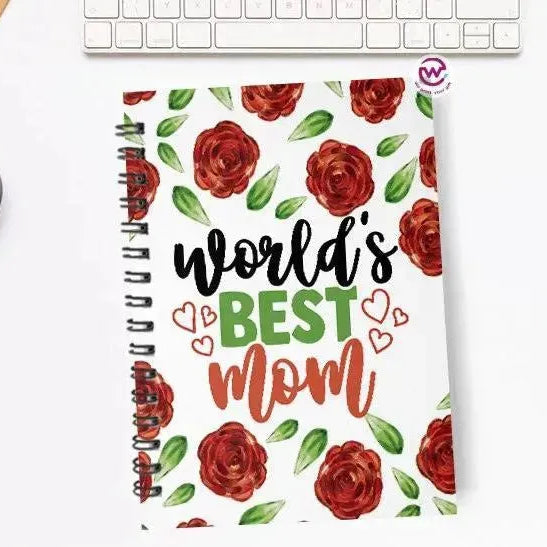 Notebook - A5 Size - Mother's Day Designs - WE PRINT