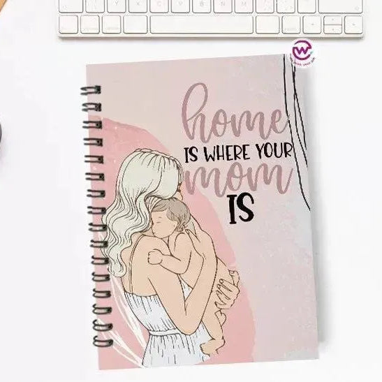 Notebook - A5 Size - Mother's Day Designs - WE PRINT