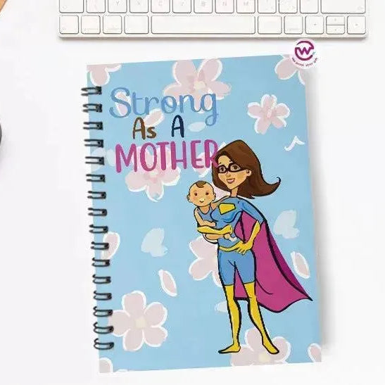 Notebook - A5 Size - Mother's Day Designs - WE PRINT