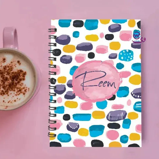 Notebook - A5 Size - Names - WE PRINT