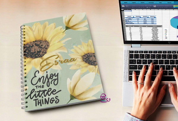 enjoy the little things notebook 