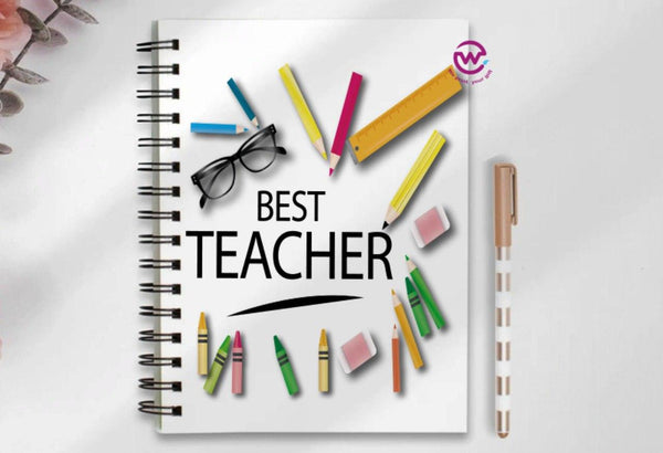 Notebook - A5 Size - Teachers - WE PRINT