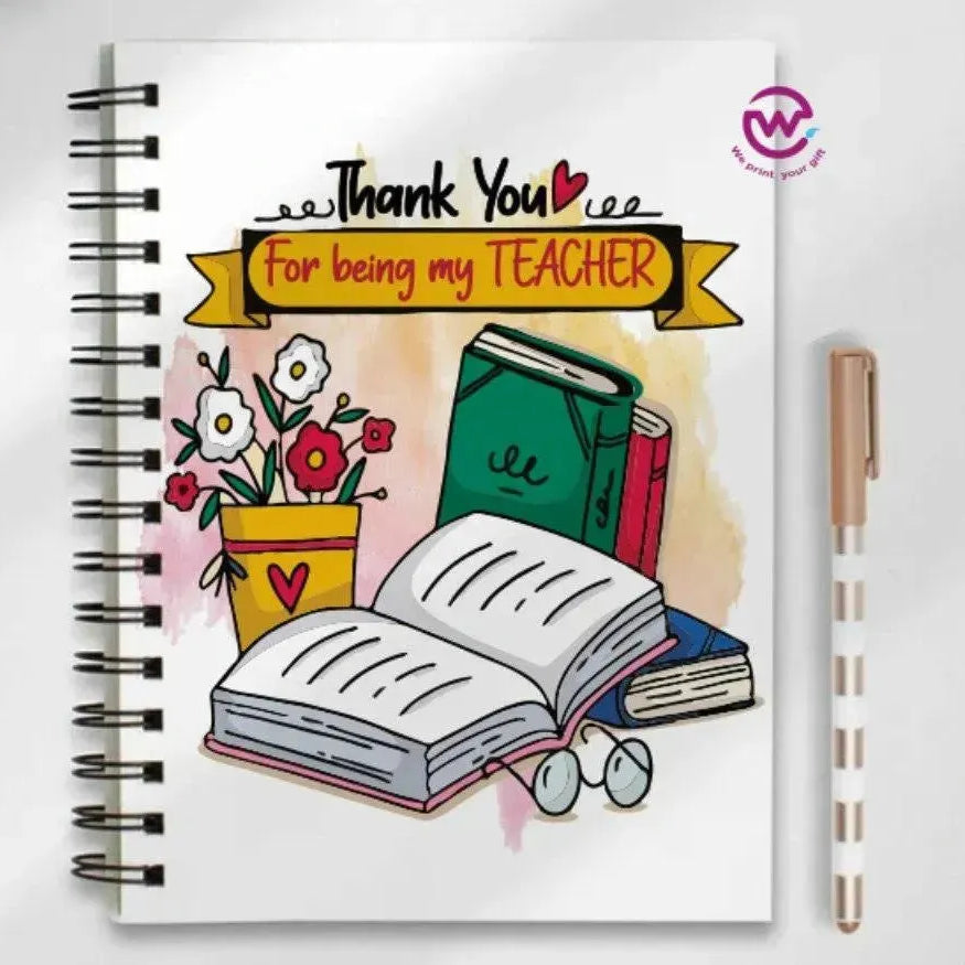 Notebook - A5 Size - Teachers - WE PRINT