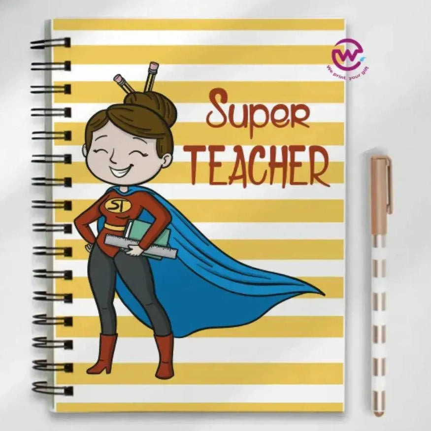 Notebook - A5 Size - Teachers - WE PRINT
