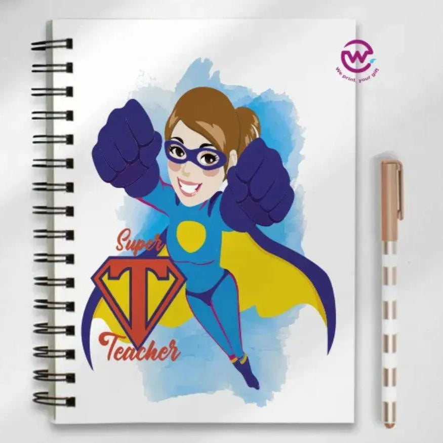 Notebook - A5 Size - Teachers - WE PRINT
