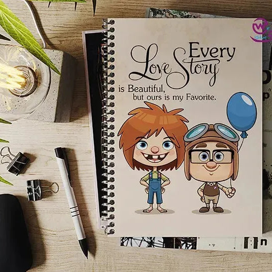 Notebook - A5 Size - UP - WE PRINT