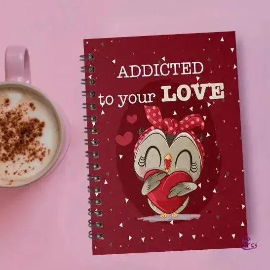 Notebook - A5 Size - Valentine's Day 1 - WE PRINT