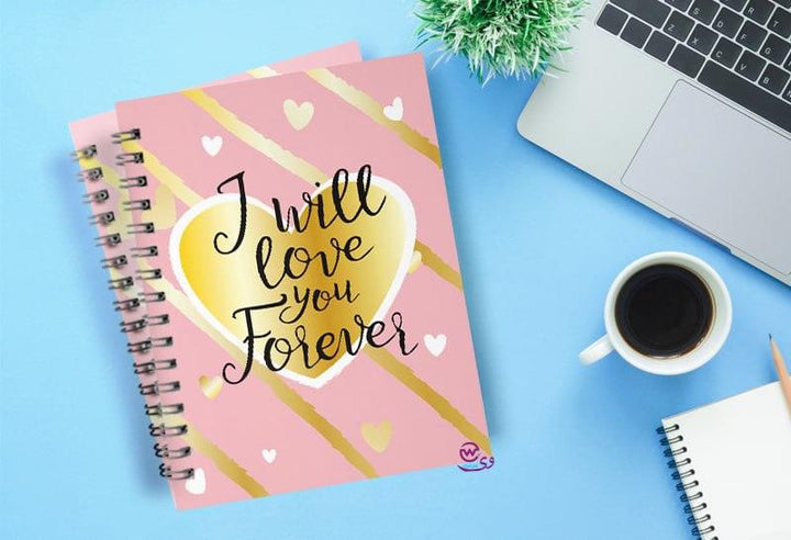 Notebook - A5 Size - Valentine's Day - weprint.yourgift