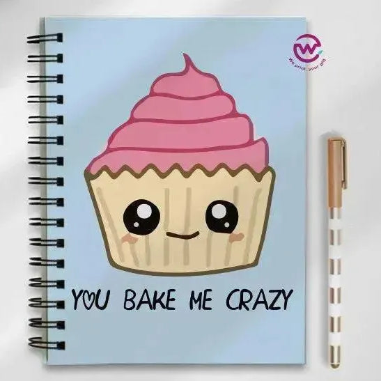 Notebook - A5 Size - Valentine's Day2 - WE PRINT