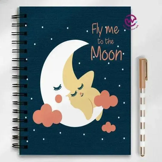 Notebook - A5 Size - Valentine's Day2 - WE PRINT