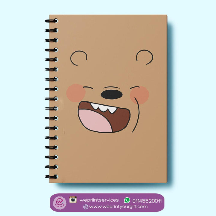 Notebook - A5 Size - We Bare Bears - weprint.yourgift