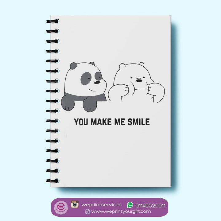 Notebook - A5 Size - We Bare Bears - weprint.yourgift