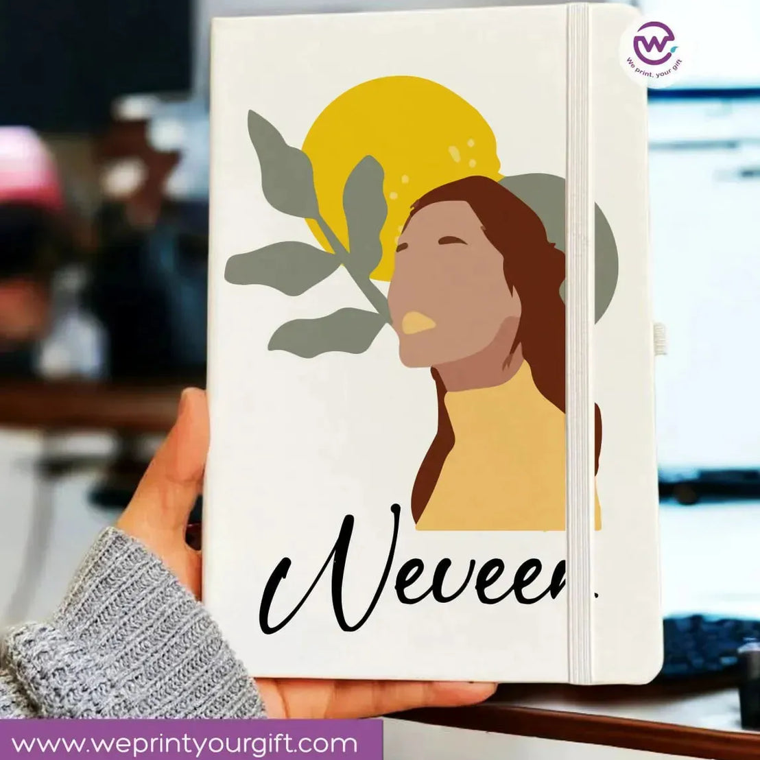 Notebook with Elastic Band - Boho Designs - WE PRINT