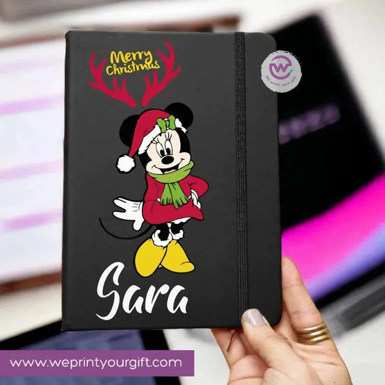 Notebook with Elastic Band- Christmas - WE PRINT