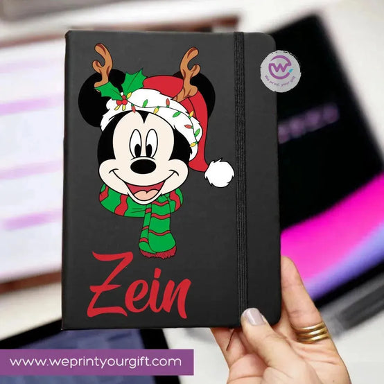 Notebook with Elastic Band- Christmas - WE PRINT