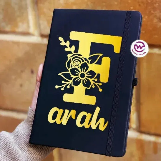 Notebook with Elastic Band - ENGLISH-NAMES - WE PRINT