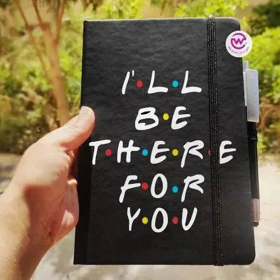 Notebook with Elastic Band- Friends - WE PRINT
