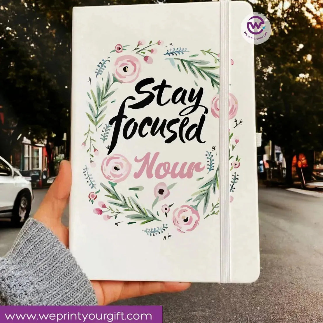 Notebook with Elastic Band - inspiration - WE PRINT