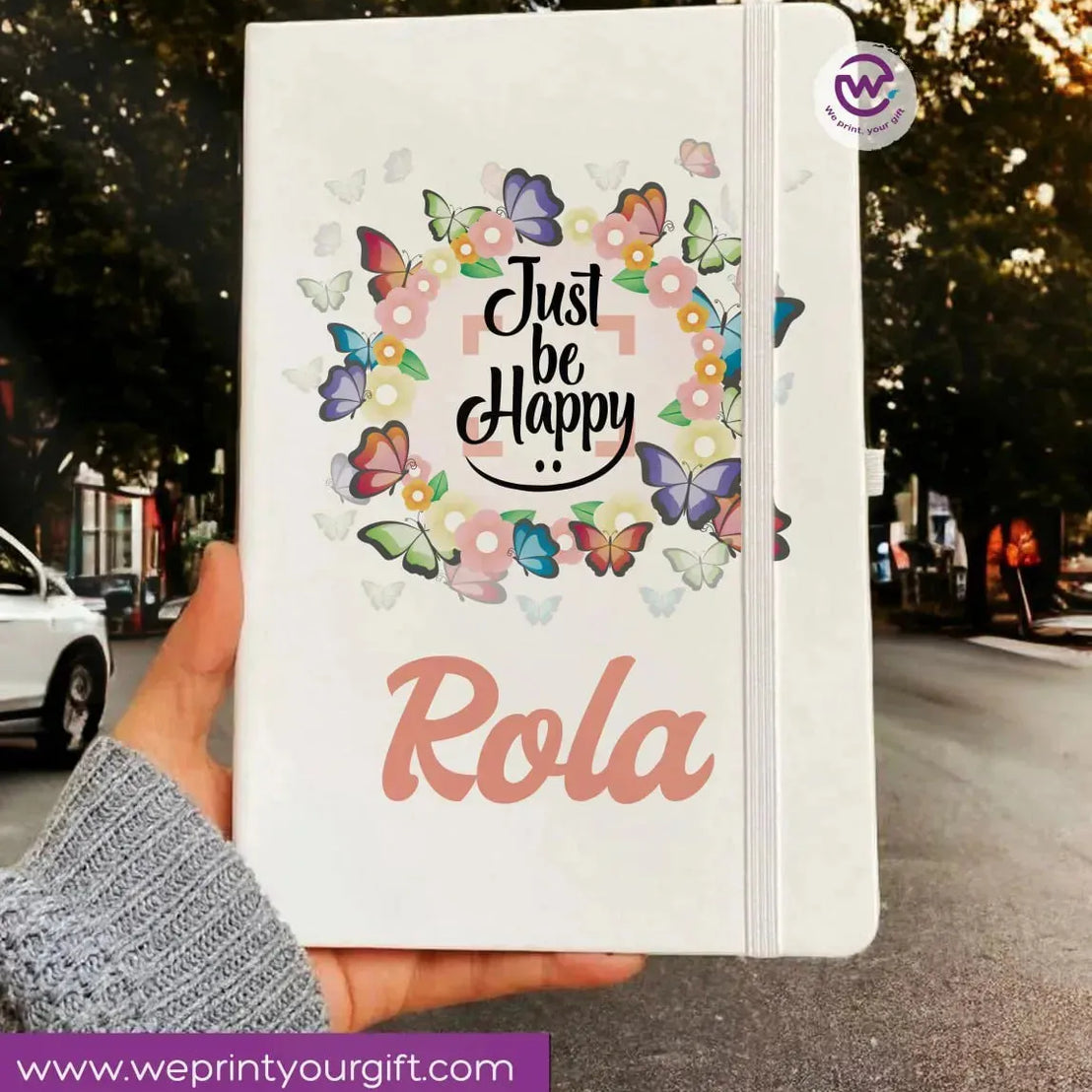 Notebook with Elastic Band - inspiration - WE PRINT