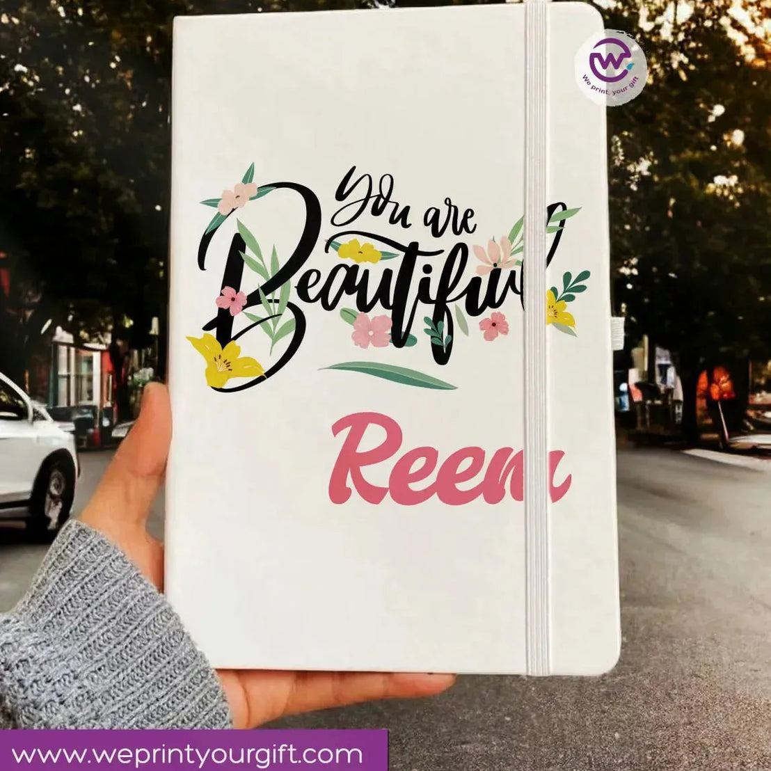 Notebook with Elastic Band - inspiration - WE PRINT