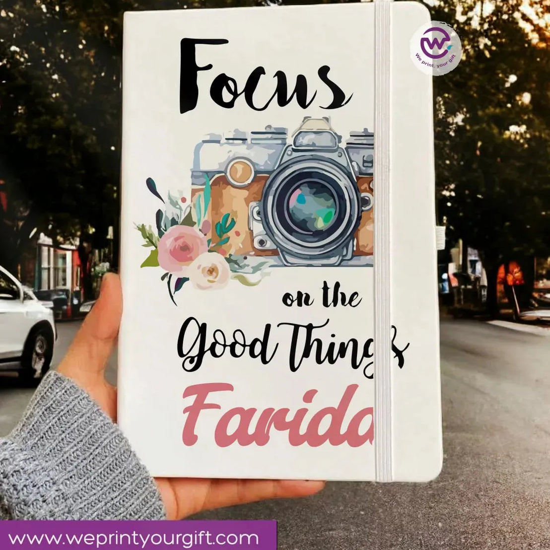 Notebook with Elastic Band - inspiration - WE PRINT