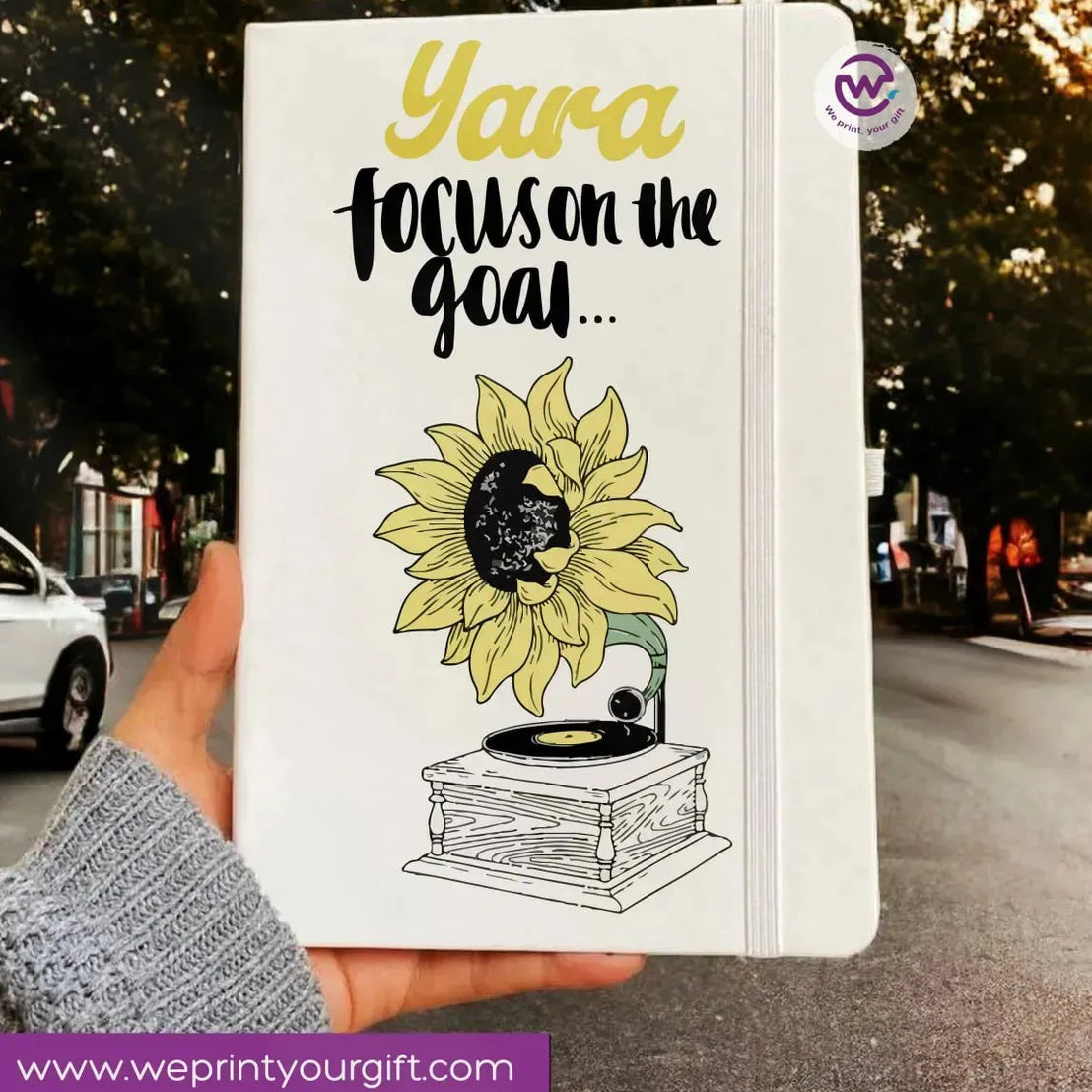 Notebook with Elastic Band - inspiration - WE PRINT