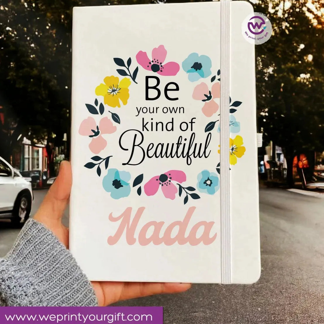 Notebook with Elastic Band - inspiration - WE PRINT