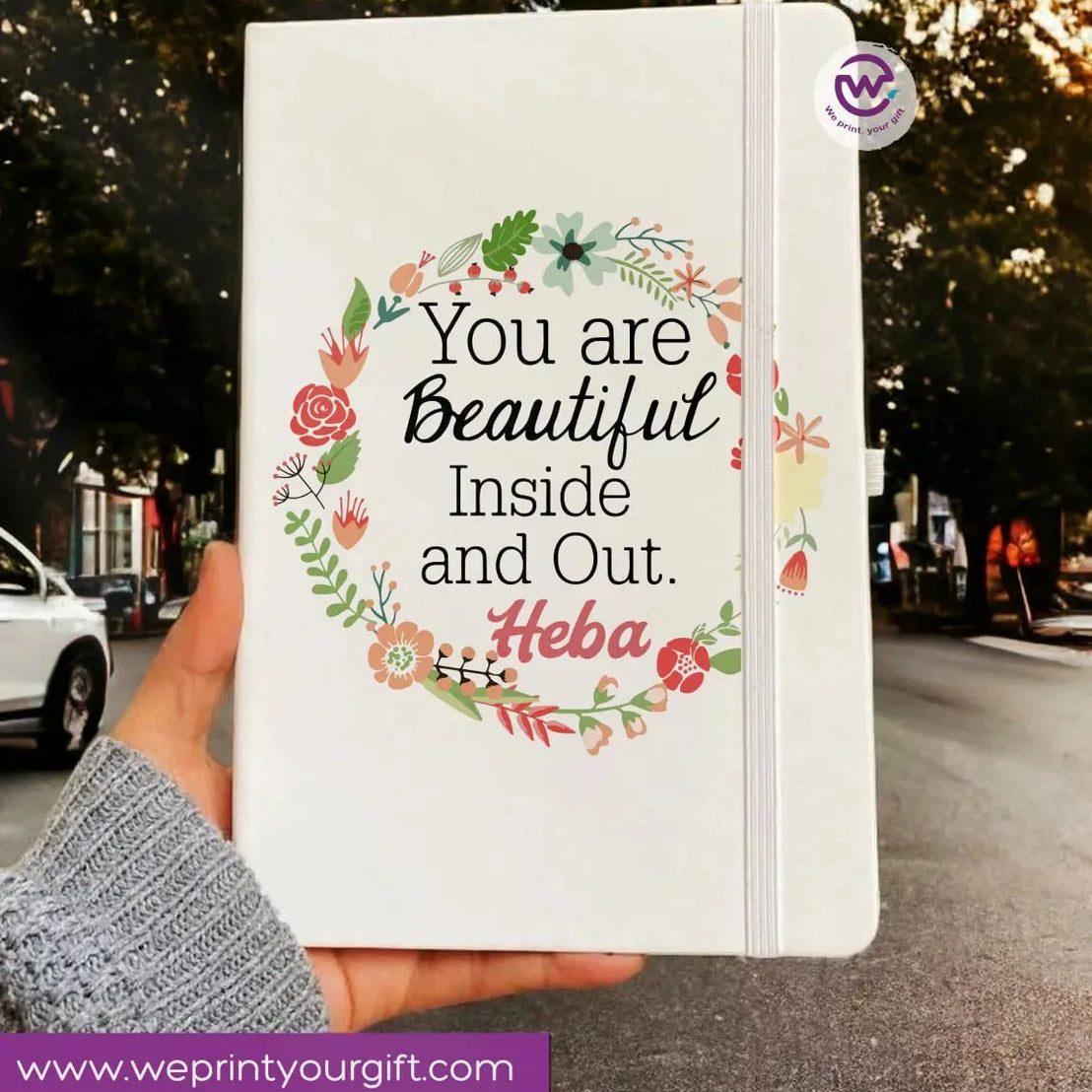 Notebook with Elastic Band - inspiration - WE PRINT