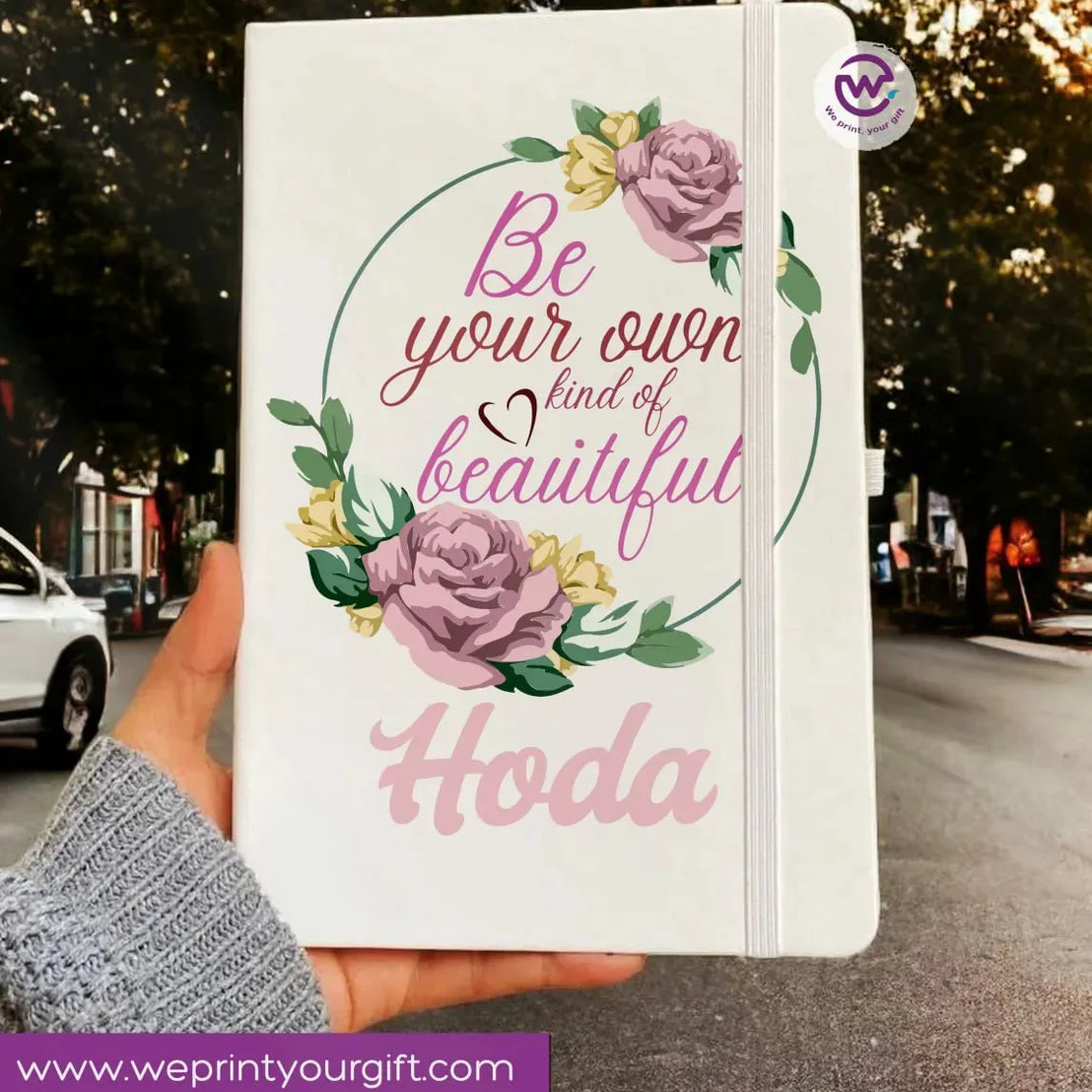 Notebook with Elastic Band - inspiration - WE PRINT