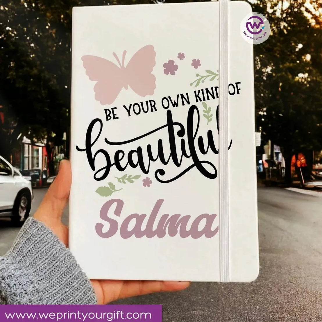 Notebook with Elastic Band - inspiration - WE PRINT