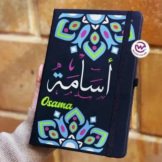 Notebook with Elastic Band - Mandala - WE PRINT