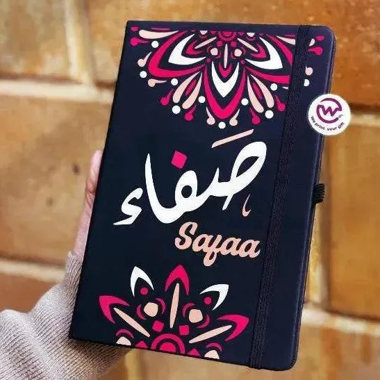 Notebook with Elastic Band - Mandala - WE PRINT