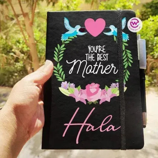 Notebook with Elastic Band- Mother's Day Designs - WE PRINT