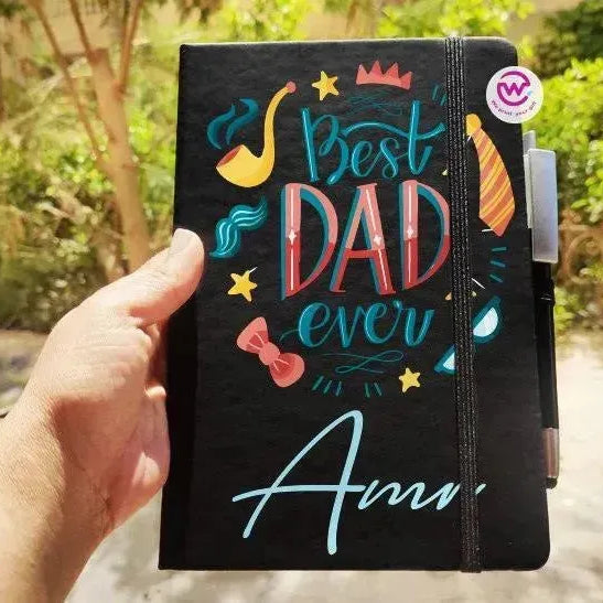 Notebook with Elastic Band- Mother's Day Designs - WE PRINT